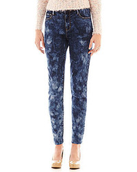 jcpenney Decree Acid Wash High Rise Jeggings