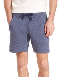 Blue Argyle Shorts