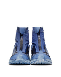 11 By Boris Bidjan Saberi Blue Salomon Edition High Bamba 2 Sneakers