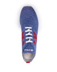 Kiton Low Top Knitted Sneakers