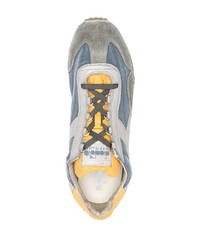Diadora Panelled Low Top Sneakers
