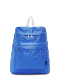 Comme Des Garcons SHIRT Blue Large Poly Backpack