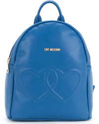 Love Moschino Double Heart Backpack