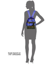 Moschino Fantasy Embroidered Velvet Backpack