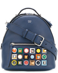 Fendi Multicolour Stud Mini Backpack
