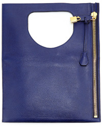 Tom Ford Alix Small Calfskin Hobo Bag Cobalt Blue
