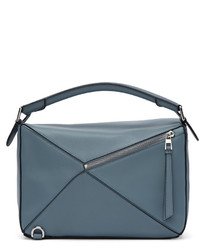 Loewe Blue Puzzle Bag