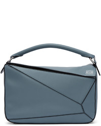 Loewe Blue Puzzle Bag