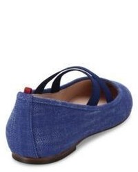 Sarah Jessica Parker Sjp By Matinee Denim Flats