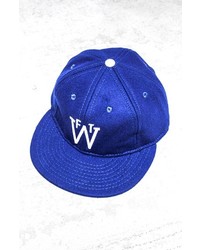 Ebbets Field Fort Worth Cats 1948 Baseball Cap Blue One Size