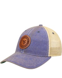 LEGACY ATHLETIC Navy West Virginia Mountaineers Target Old Favorite Trucker Snapback Hat At Nordstrom