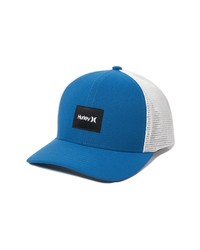 Hurley Warner Trucker Hat In Industrial Blue At Nordstrom