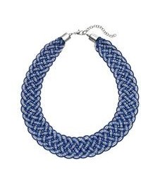 Sonoma Life Style Bead Braided Necklace