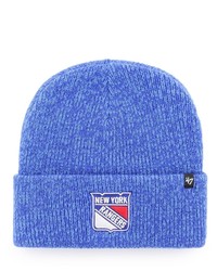 '47 Blue New York Rangers Brain Freeze Cuffed Knit Hat At Nordstrom