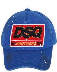 DSQUARED2 Dsq Patch Cotton Canvas Baseball Hat