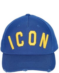 DSQUARED2 Icon Cotton Canvas Baseball Hat