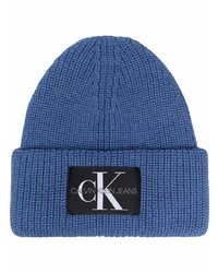 Calvin Klein Jeans Logo Patch Knitted Beanie