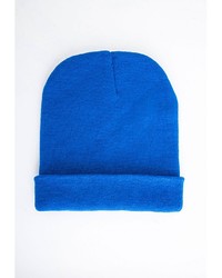 Missguided Piper Beanie Hat In Cobalt Blue
