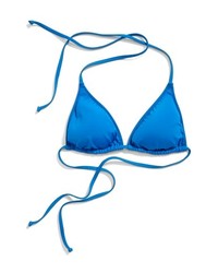 Becca Color Code Triangle Bikini Top True Blue Small
