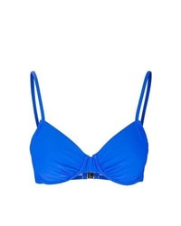 BODYFLIRT Underwired Bikini Top In Blue Size 12
