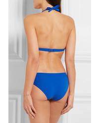 Eres Co2 Halterneck Triangle Bikini Top Azure