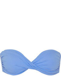 Melissa Odabash Martinique Bandeau Bikini Top Light Blue