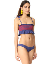 Lisa Marie Fernandez Selena Smocked Bikini Set