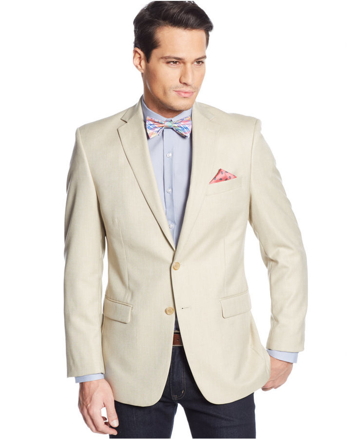 Lauren Ralph Lauren Basketweave Sport Coat, $295 | Macy's | Lookastic