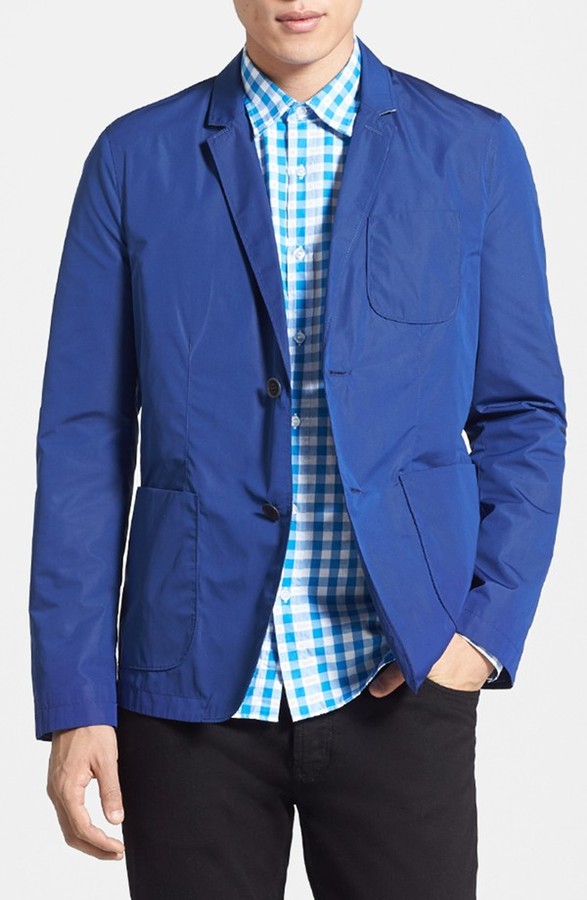 burberry blue coat