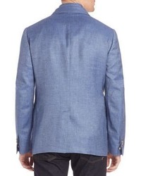 Corneliani Button Front Wool Blend Sportcoat