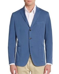 Saks Fifth Avenue Gart Dyed Stretch Cotton Sportcoat