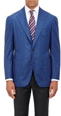 Sciamat Brushed Twill Two Button Sportcoat Blue, $4,695 | Barneys