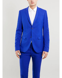 Topman Cobalt Blue Ultra Skinny Suit Jacket