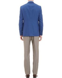 Isaia Two Button Sportcoat Blue Size 36 Regular