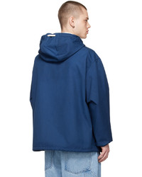 Emporio Armani Blue Oversized Jacket