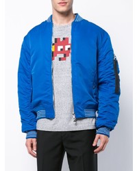 Mostly Heard Rarely Seen 8-Bit Cookie Cookie Print Bomber Jacket