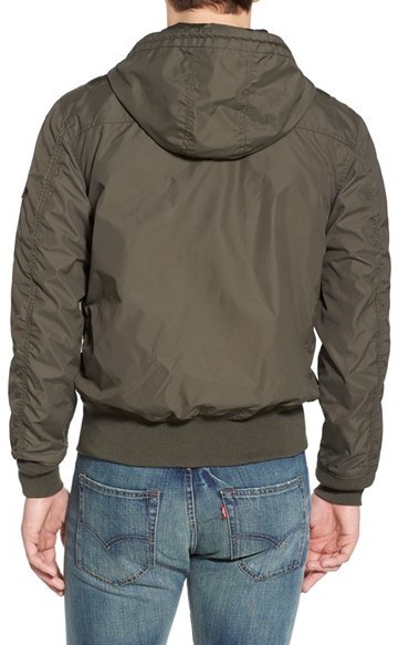 Alpha Industries Helo Water Resistant Bomber Jacket, $180