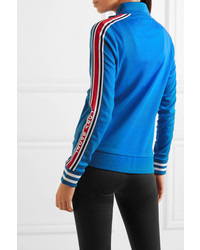 Tory Sport Striped Stretch Jersey Track Jacket