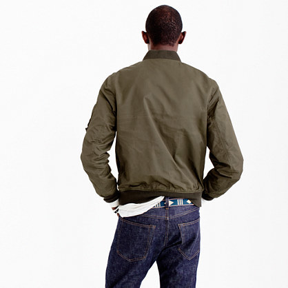 J.Crew Wallace Barnes Ma 1 Bomber Jacket, $178 | J.Crew | Lookastic