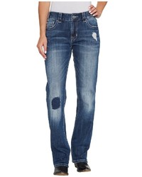 Rock and Roll Cowgirl Boyfriend Fit In Medium Vintage W2 3402 Jeans