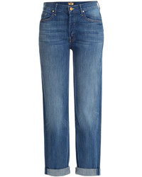 Mother Brother Cropped Boyfriend Jeans