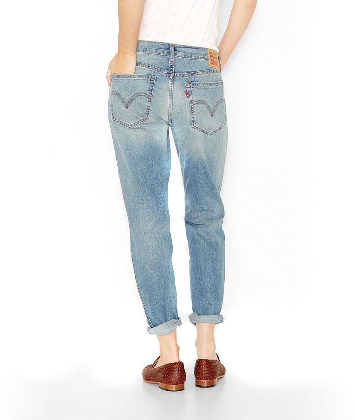 Levi's Cuffed Boyfriend Jeans, $39 | Kohl's | Lookastic