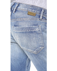 Gold Sign Goldsign His Boyfriend Cropped Jeans