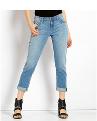 Eileen Fisher Missy Cotton Stretch Boyfriend Jeans