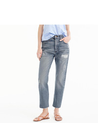 Point Sur Relaxed Boyfriend Jean With Distressing