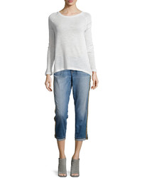 CJ by Cookie Johnson Powerful Relaxed Cropped Boyfriend Jeans Hunt