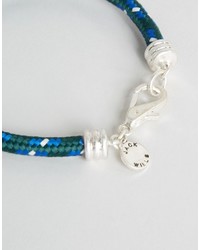 Jack Wills Bracken Rope Bracelet In Blue