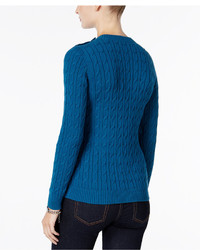 Charter Club Cable Knit Sweater Only At Macys