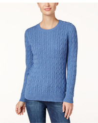 Charter Club Cable Knit Sweater Only At Macys
