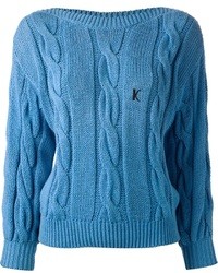 Krizia Vintage Cable Knit Sweater